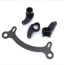 AXIAL EXO TERRA Steering System HD Carbon Fiber Rack Aluminum BLACK