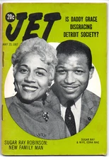 JET MAGAZINE MAY  1957.  SUGAR RAY ROBINSON, MLK PLANS FOR WASHINGTON PILGRIMAGE
