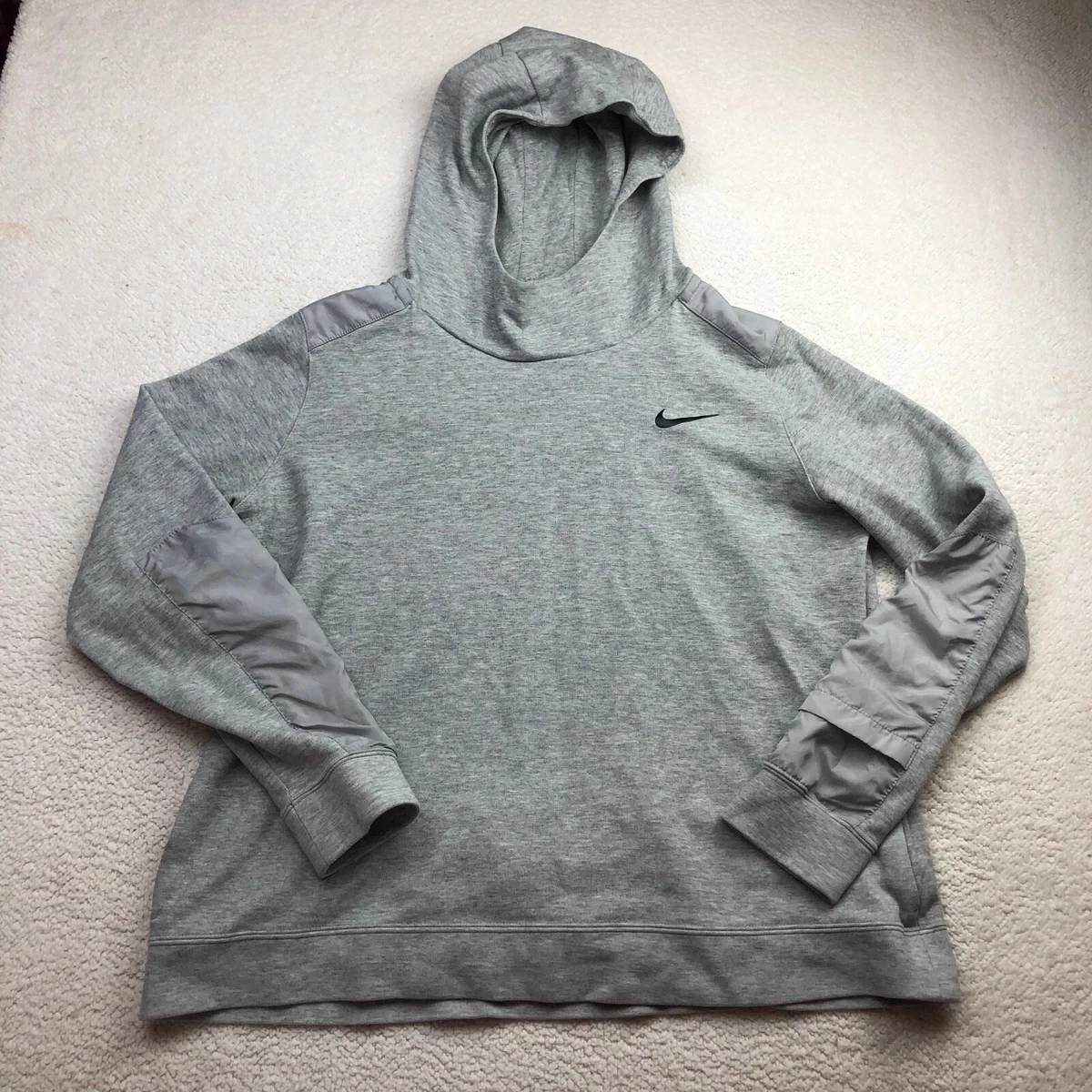 Hiel Umeki Reiziger Nike Advance 15 Hoodie Womens XL Gray Pullover Sweatshirt Activewear Scuba  | eBay