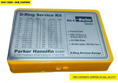 Genuine SEALS Parker O-Ring SERVICE Kit 370404N0674, N674-70 , 70