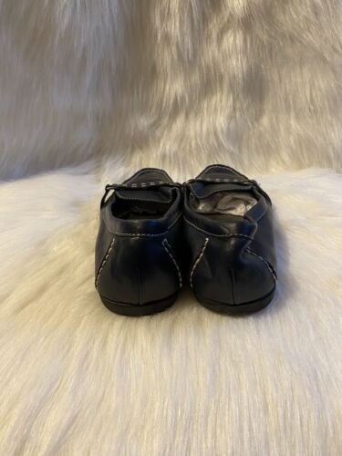 St. John’s Bay Shoes Womens Navy Blue Slip On Loafers - Picture 4 of 7