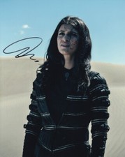 ANYA CHALOTRA signed Autogramm 20x25cm THE WITCHER in Person autograph COA