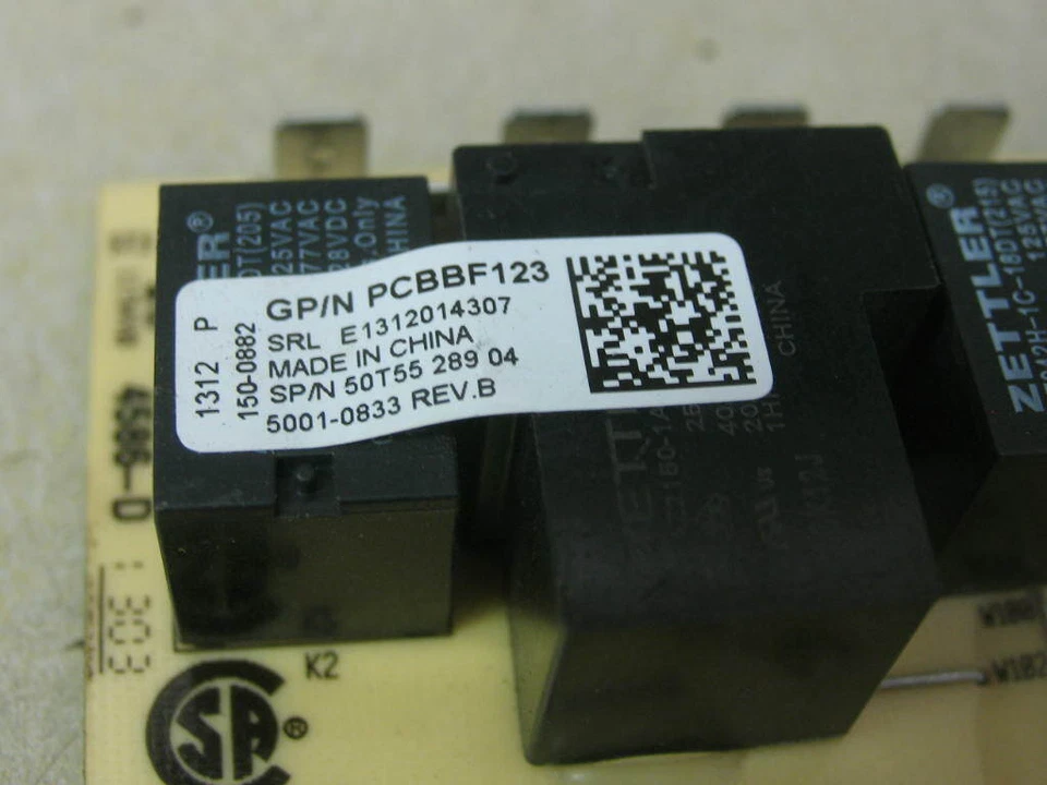 Placa de circuito de control de horno White Rodgers PCBBF123 50T55-289 04 150-0882 Foto 2 de 3