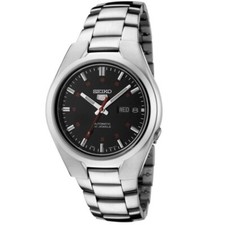 SEIKO Serie 5 SNK617K1 Orologio Automatico Uomo Acciaio Quadrante Nero