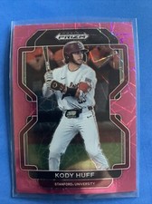 2022 Panini Prizm Draft Picks PINK  Prizm PDP206 Kody Huff