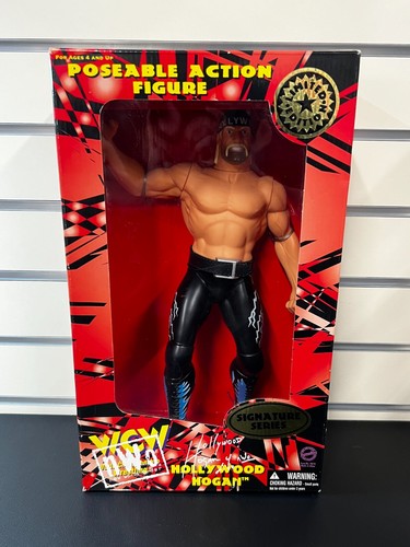 WCW N.W.O. Hollywood Hulk Hogan Limited Edition bewegliche Actionfigur IN BOX