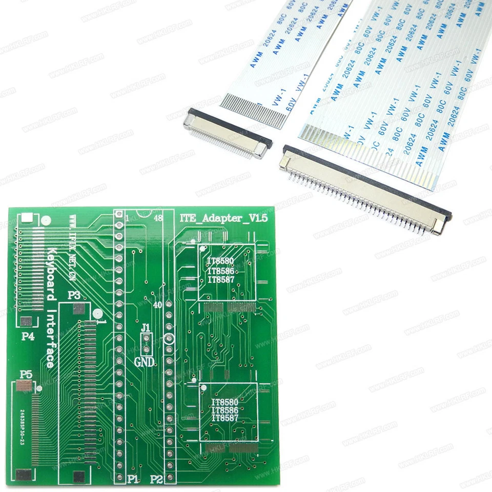 RT809H Programmatore EMMC-Nand FLASH con cavi EMMC-Nand e adattatori originali - Immagine 3 di 4