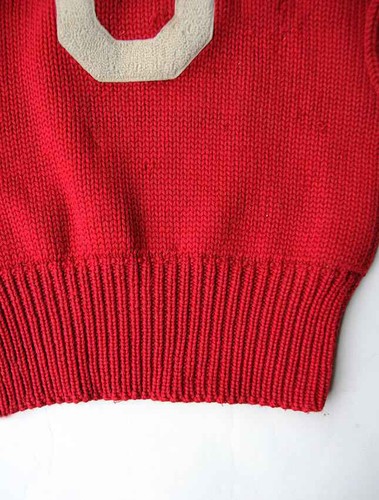 WILSON SPORTARTIKEL PULLOVER UNIVERSITÄT VON UTAH rot Herren Tops 20er Jahre Vintage - Bild 5 von 9