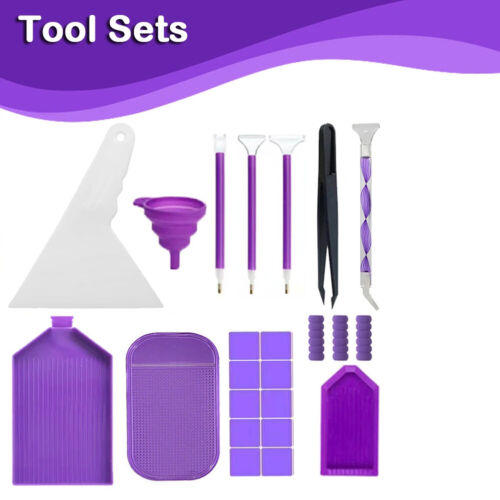 60 Slot Diamond Painting Storage Box Embroidery DIY Nail Art Beads Tool Kit Case - Picture 5 of 18