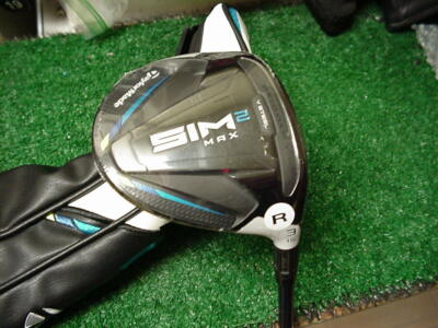 Brand New Taylor Made Sim 2 Max 15 degree 3 Wood Fujikura Ventus 5R Regular Flex