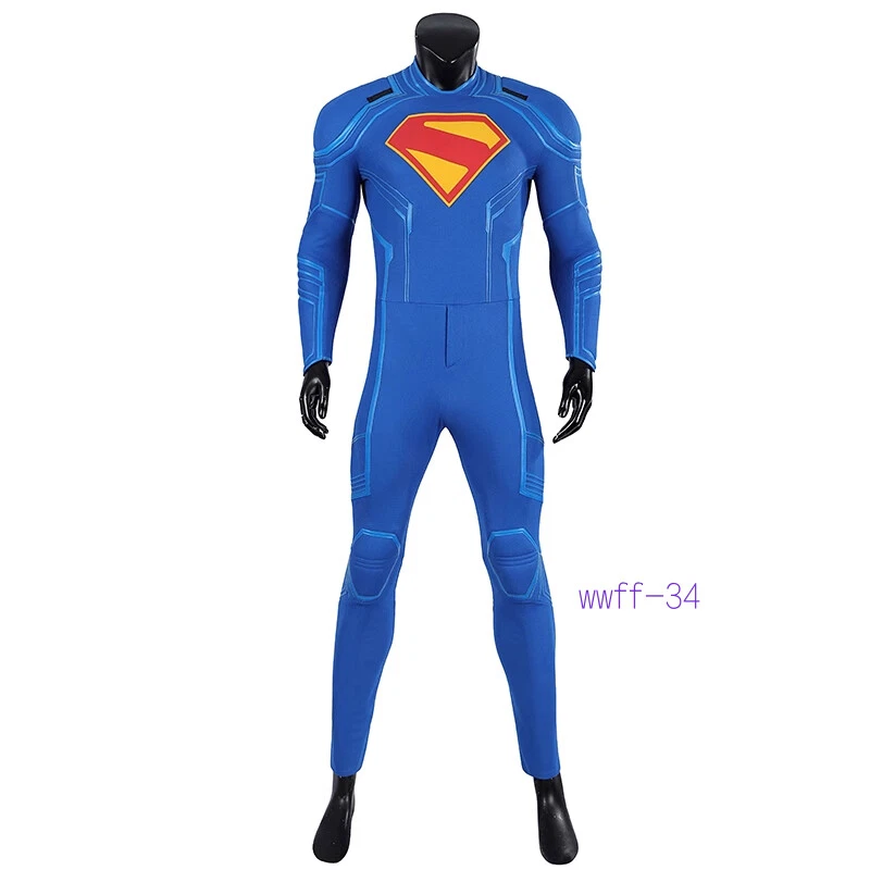 Superman Legacy Clark Kent Halloween Zentai Disfraz Conjunto Juegos con disfraces Mono Traje Foto 2 de 4