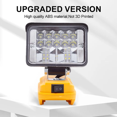 LED Work Light For Dewalt 20V MAX 90W USB Flood Light Torch for Workshop Camping - Picture 2 of 12
