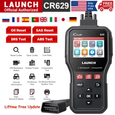 LAUNCH X431 CR629 Creader Code Reader OBD2 Car Engine ABS SRS Diagnostic Scanner