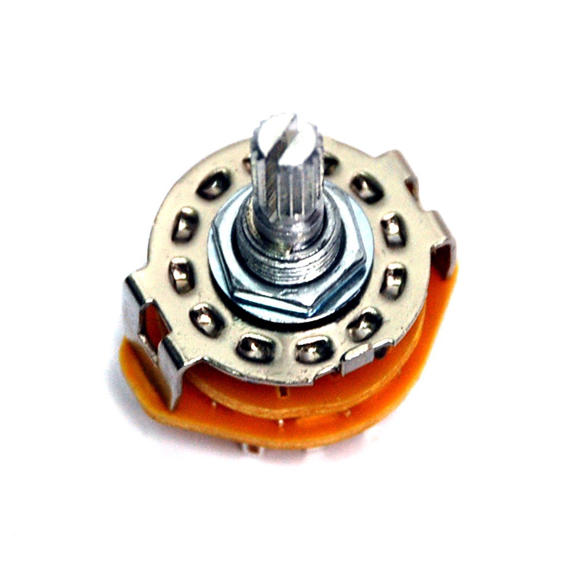 2pc Rotary Select Switch 2 Channel 5 Positions 2C5P 0.25A 30V RoHS