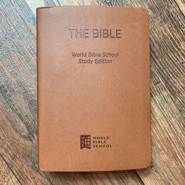 The Bible World Bible School Study Edition Imitation Leather WBS eBay