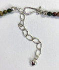 HSN Jay King Sterling Silver Landscape Jasper Pendant 18" Bead Necklace — photo 9