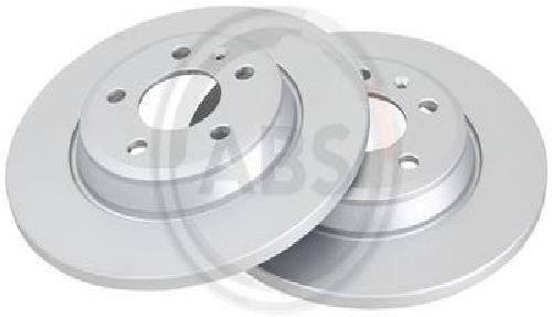 2x Original A.B.S. Brake Disc 17778 for Audi
