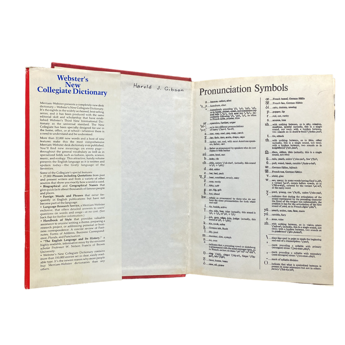 Websters New Collegiate Dictionary 1976 9780877793397| eBay