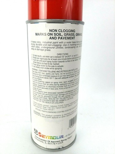 Estuche de pintura naranja alerta de 11 marcadores de punta invertida Seymour of Sycamore VOC Comp - Imagen 3 de 8