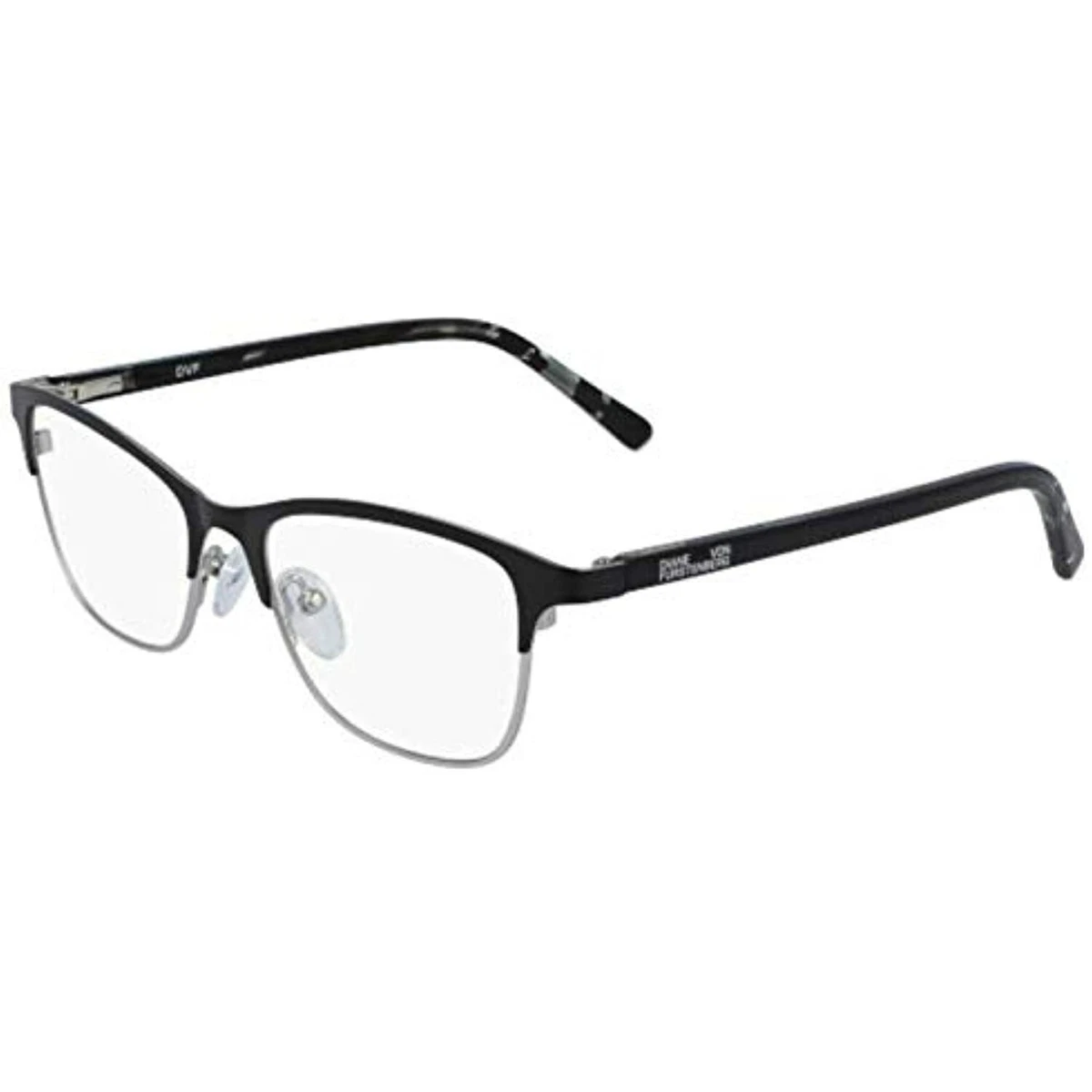 Montures Lunettes Vintage Diane Von Furstenberg Femme Marron 923 56-18-135 Neuves