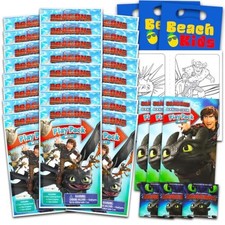 How to Train Your Dragon Party Favors Bundle - 24 Mini Activity Packs