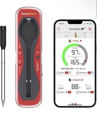 ThermoPro TempSpike Wireless Bluetooth Digital Meat Thermometer Grilling 500ft R