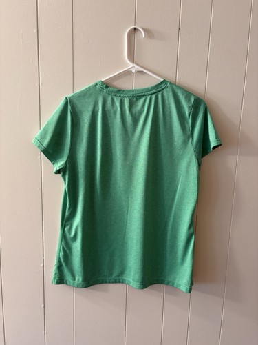 Champion Vapor Women’s Large Green Athletic Top Shirt J3 - Picture 3 of 7