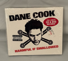 Dane Cook Harmful If Swallowed CD & DVD 2003 New Sealed Complete Comedy