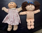 Lot of 2 Vintage Cabbage Patch Dolls 1982 & 1990 First Edition
