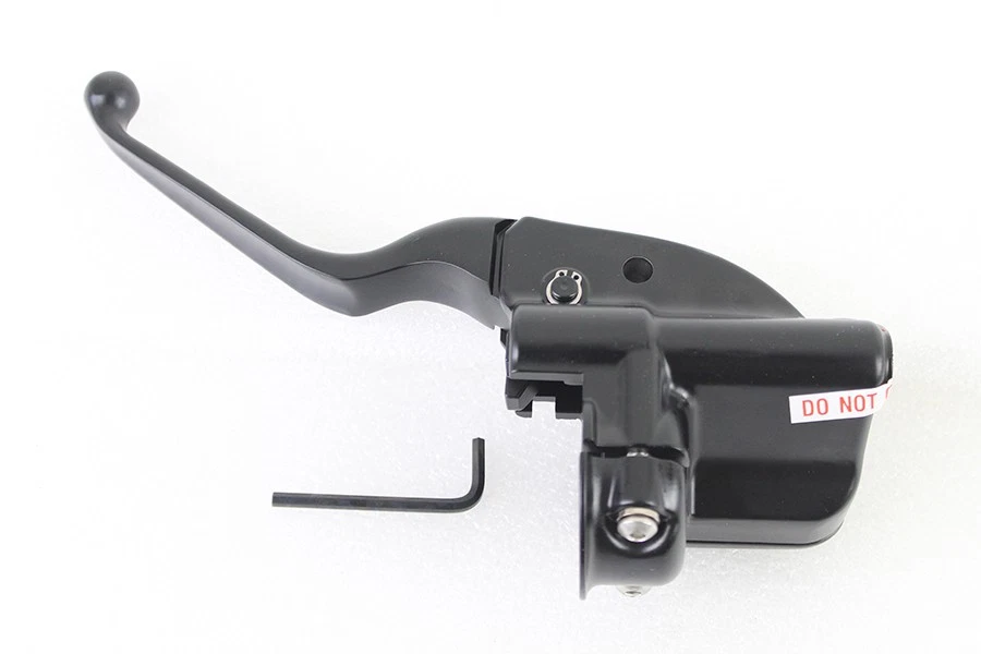 Conjunto de cilindro mestre guidão preto serve para Harley Davidson - Imagem 2 de 4