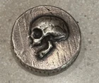 3 Oz Silver Skull