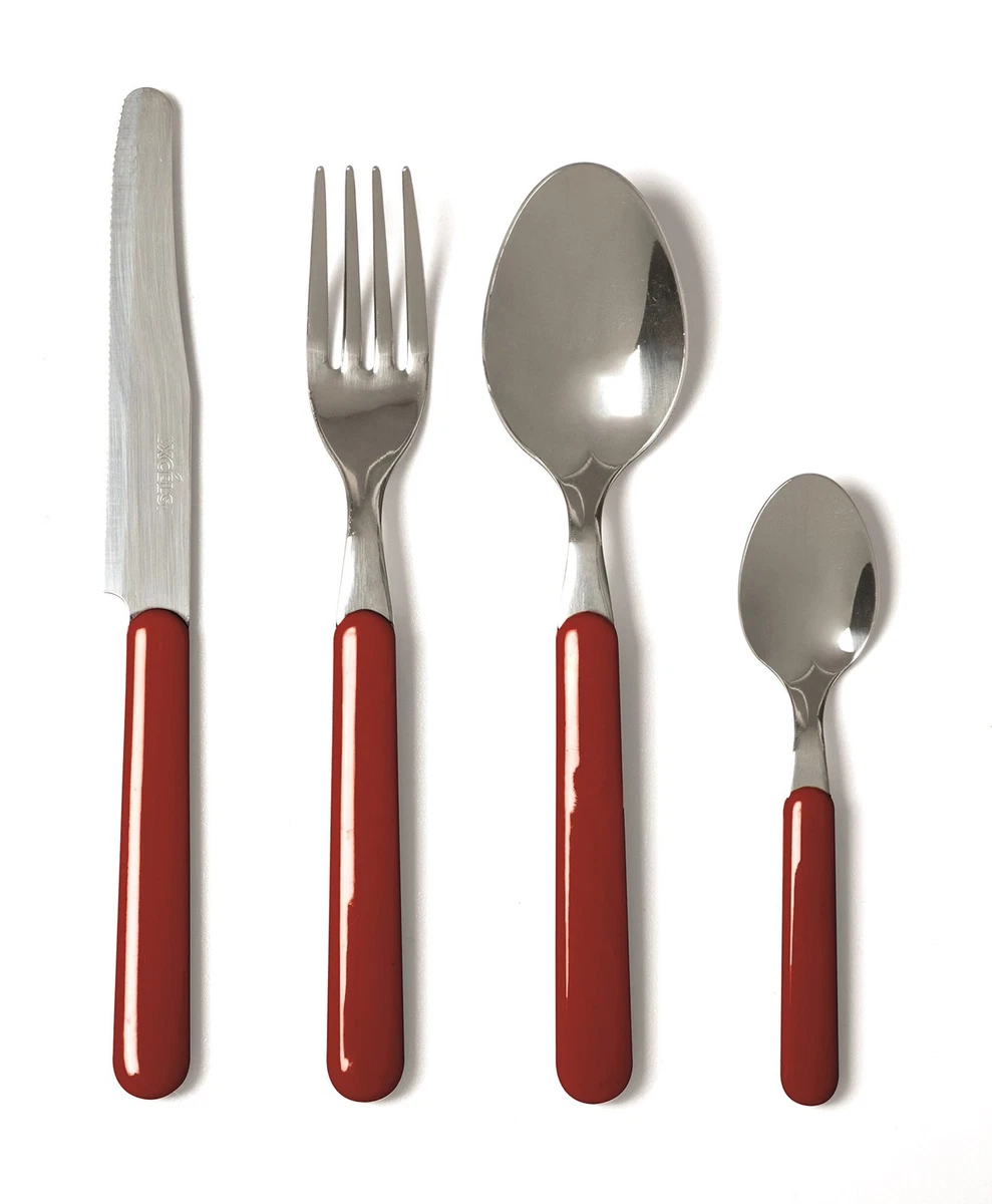 Bysta Set Posate 20 Pezzi Oro Bianco – Acciaio Inox Per 4 Persone, Lavabile In Lavastoviglie - 2