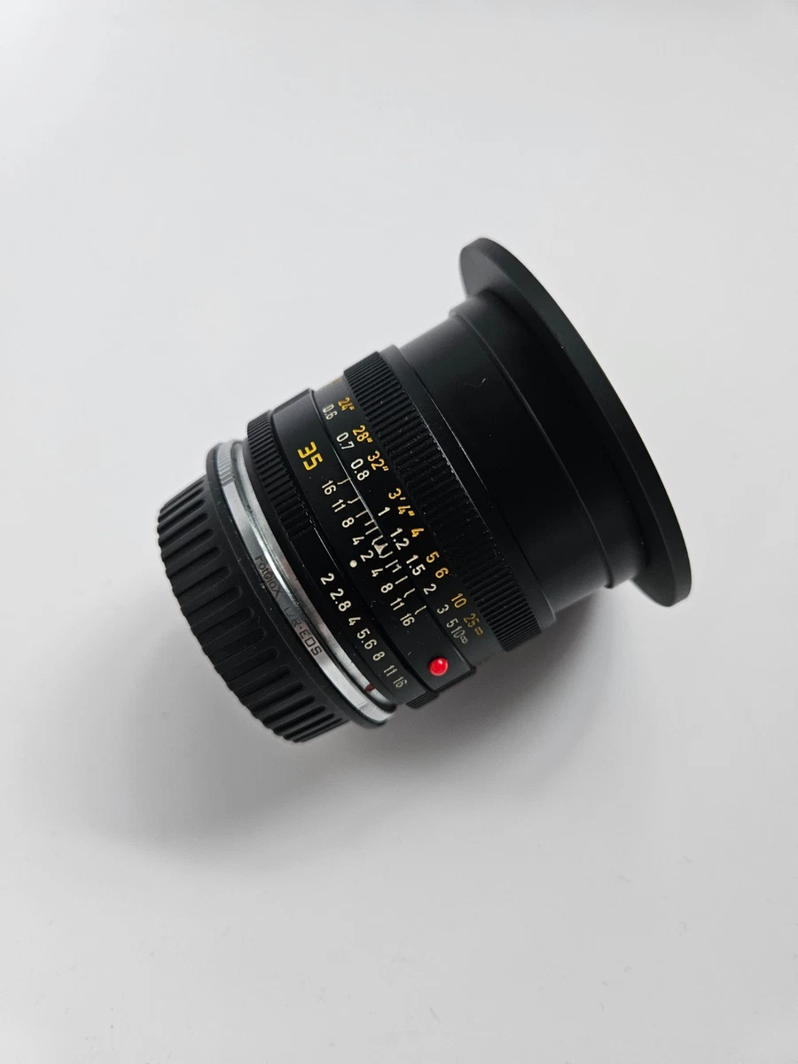 Leica SUMMICRON-R 35mm Focal f/2 Camera Lenses for sale - eBay