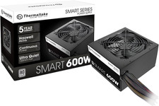 Thermaltake SMART 600W ATX 12V V2.3/EPS 12V 80 Plus Certified Active PFC PSU
