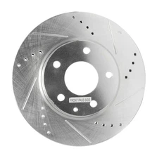 Scitoo Front Drilled Slotted Disc Brake Rotors 2pcs Part 803284-5205-0857401