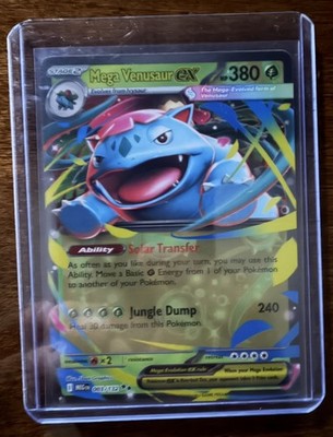 Mega Venusaur Ex 003/132 Mega Evolution, Pokemon, MEG EN