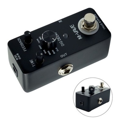Premium Qualität M VAVE DIG DELAY Effekpedal für Gitarre mit 9 Verzögerungsmo