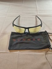 GUNNAR Torpedo Gaming Glasses Onyx Black Frame Amber-Tinted 65 Blue Light Block