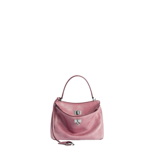 BALENCIAGA Rodeo Mini $3090 Rose Quartz Top Handle Bag New & Authentic