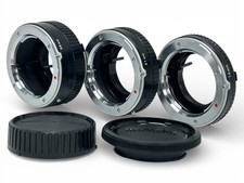  Top MINT Minolta Extension Tube Set, 28mm 21mm 14mm MD/MC/SR mount From JAPAN