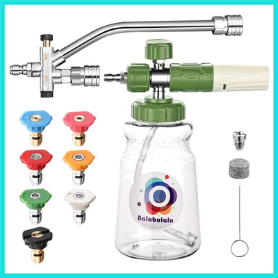 #ad Dual Connector Accessory with Pressure Washer Foam Cannon Pressure Washer Do... $40.45