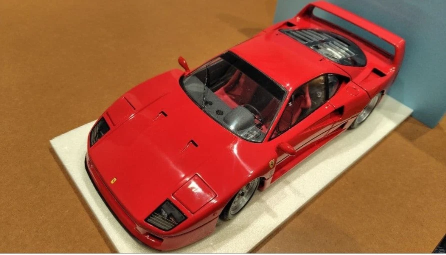 Kyosho Ferrari F40 1/12 Scale Diecast Model Car from Japan no box used - Image 2 of 4