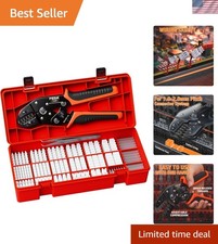 Precision Crimping Tool with 22 JST Connectors   Ideal for Professional Crafting