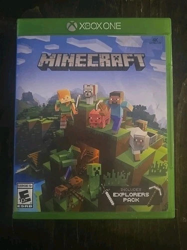 Minecraft [Explorers Pack] (Microsoft Xbox One, 2017) Tested Building Blocks XB1