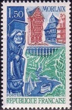 France Yvert Num 1505 ** Morlaix  1966