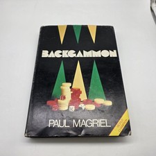BACKGAMMON By Paul Magriel - Vintage 1976 HC/DJ Book