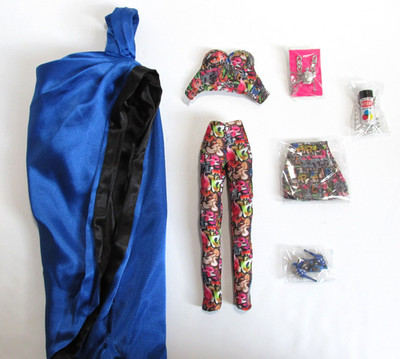 BEHIND THE CURTAIN ZURI OKOTY OUTFIT & ACCESSORIES INTEGRITY TOYS METEOR