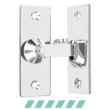MINI Size 90 Degree Sliding Door Lock Latch for Pocket Door Screen Door