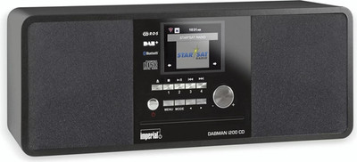 Imperial DABMAN i200 Schwarz Multifunktion CD-Radio DAB+/FM/WLAN/Bluetooth 20 W