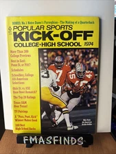 Q2 1974 ARCHIE GRIFFIN OHIO STATE Kick Off Football Magazine College High School